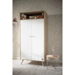 Armoire 2 Portes Et 1 Niche SAUTHON Access Chêne Doré/blanc 9 Armoire 2 Portes Et 1 Niche SAUTHON Access Chêne Doré/blanc -Sauthon armoire 2 portes et 1 niche sauthon access chene doreblanc 4