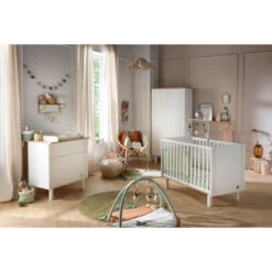 Armoire 2 Portes SAUTHON Eléonore Blanc -Sauthon armoire 2 portes sauthon eleonore blanc 2