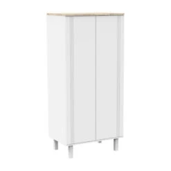 Armoire 2 Portes SAUTHON Eléonore Blanc