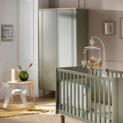 Armoire 2 Portes SAUTHON Eléonore Kaki 7 Armoire 2 Portes SAUTHON Eléonore Kaki -Sauthon armoire 2 portes sauthon eleonore kaki 3