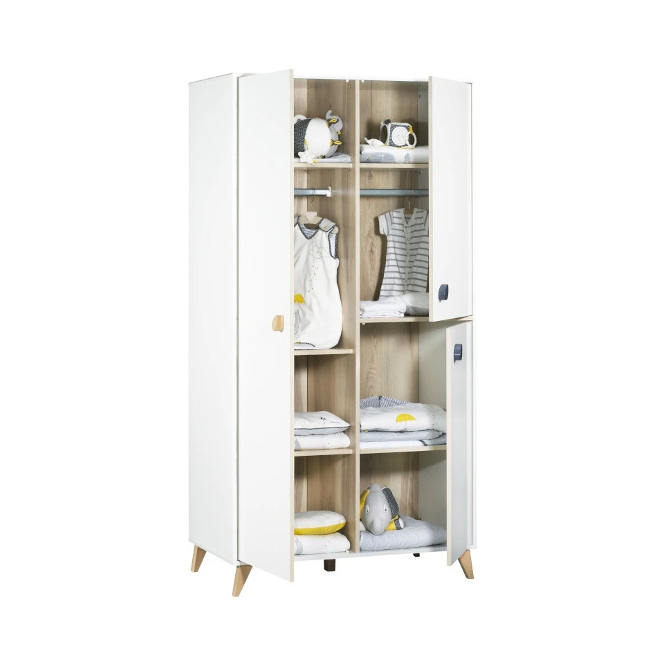 Armoire 3 Portes Oslo SAUTHON Poignées Gouttes D'eau 2 Armoire 3 Portes Oslo SAUTHON Poignées Gouttes D'eau – Image 2