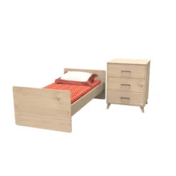 Chambre Duo Avec Lit Combiné + Armoire SAUTHON Arty -Sauthon arty duo lit combine armoire 4