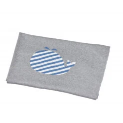 Couverture En Maille 80x100 SAUTHON Blue Baleine -Sauthon bb couverture maille 2