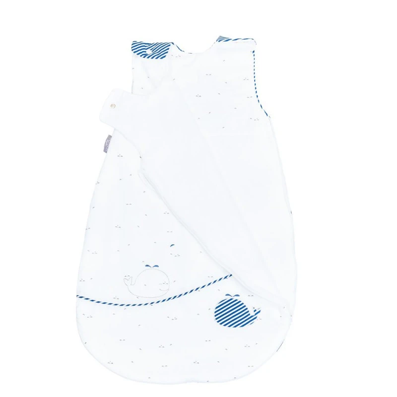 Gigoteuse D’été 0/6m SAUTHON Blue Baleine 2 Gigoteuse D’été 0/6m SAUTHON Blue Baleine – Image 2