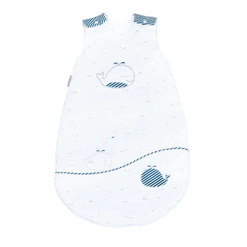 Gigoteuse Ouatinée 0/6m SAUTHON Blue Baleine 1 Gigoteuse Ouatinée 0/6m SAUTHON Blue Baleine