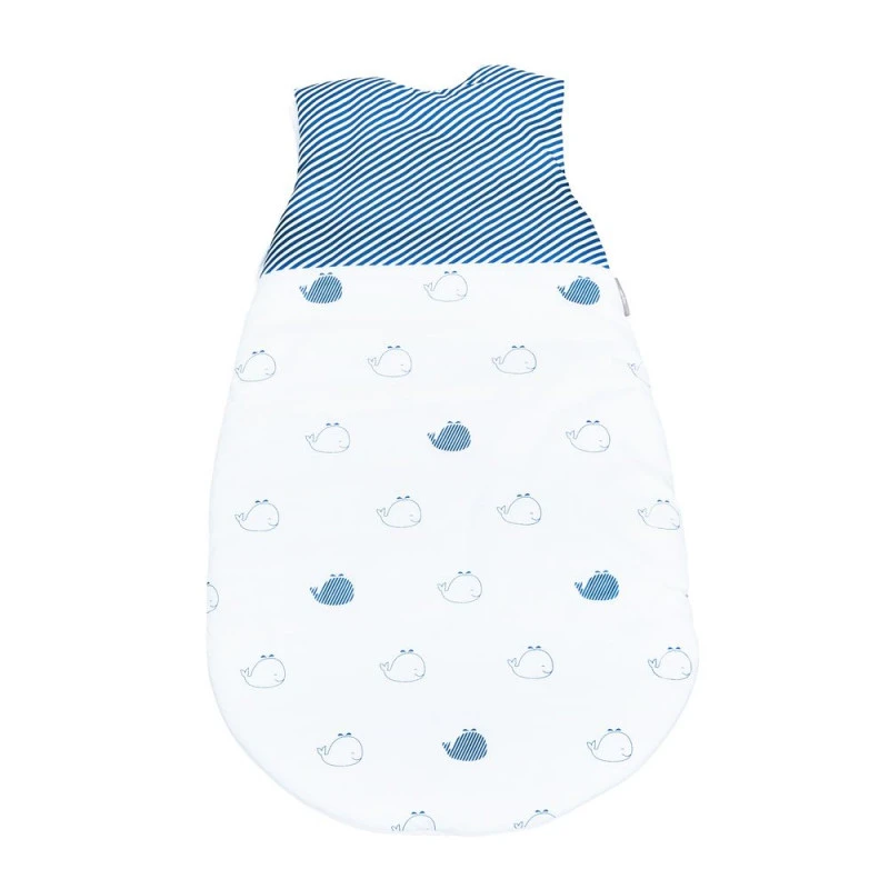 Gigoteuse Ouatinée 0/6m SAUTHON Blue Baleine 3 Gigoteuse Ouatinée 0/6m SAUTHON Blue Baleine – Image 3