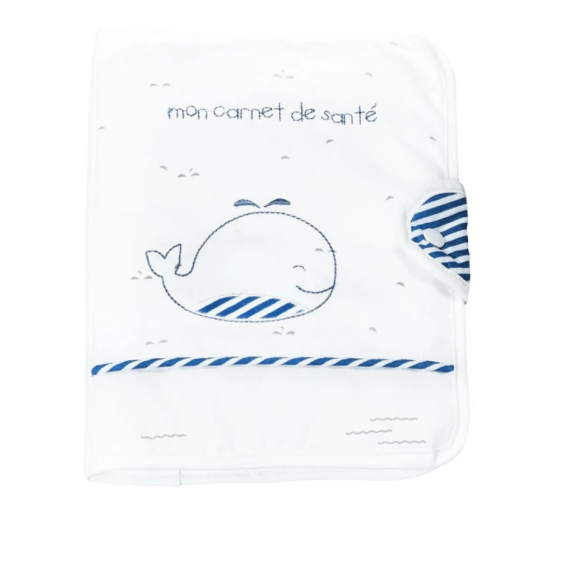 Protège Carnet De Santé SAUTHON Blue Baleine 1 Protège Carnet De Santé SAUTHON Blue Baleine
