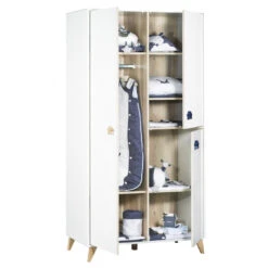 Chambre Armoire + Lit Combiné évolutif 60x120 SAUTHON Oslo -Sauthon chambre armoire lit combine evolutif 60x120 sauthon oslo 3