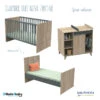 Chambre Duo Avec Little Big Bed 70x140 SAUTHON Nova Gris Volcan