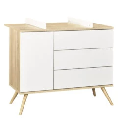 Commode Seventies SAUTHON Blanc -Sauthon commode seventies sauthon blanc 4