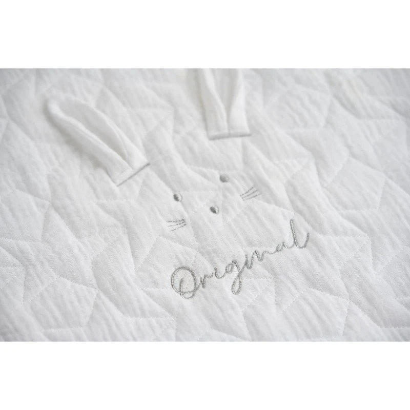 Couvre Lit Ovale Original SAUTHON Blanc Cristal 2 Couvre Lit Ovale Original SAUTHON Blanc Cristal – Image 2