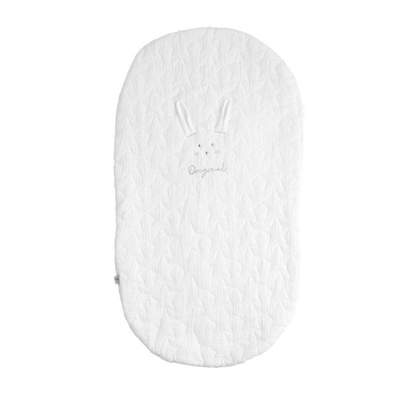 Couvre Lit Ovale Original SAUTHON Blanc Cristal 1 Couvre Lit Ovale Original SAUTHON Blanc Cristal