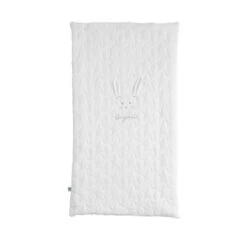 Couvre Lit Rectangulaire Original SAUTHON Blanc Cristal