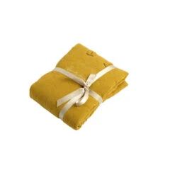 Couvre Lit Rectangulaire Original SAUTHON Jaune Topaze -Sauthon couvre lit rectangulaire original sauthon jaune topaze 1 2