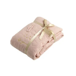 Edredon De Lit 140x70 Ovale Original SAUTHON Rose Quartz -Sauthon edredon de lit 140x70 ovale original sauthon rose quartz 1 2