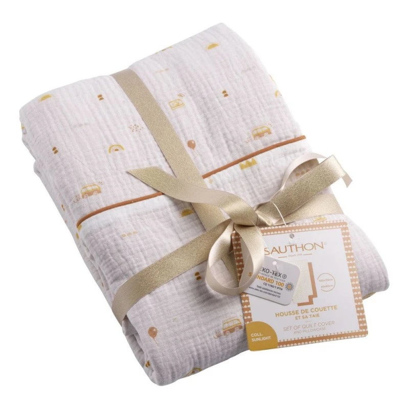 Housse De Couette + Taie SAUTHON Sunlight 2 Housse De Couette + Taie SAUTHON Sunlight – Image 2