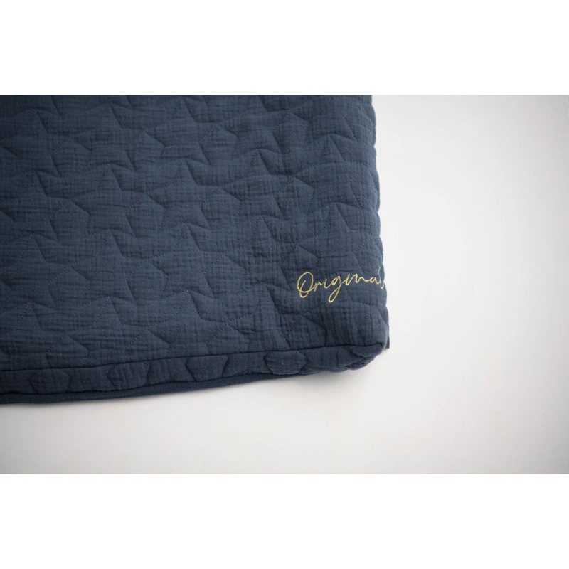 Housse De Matelas à Langer Ovale Original SAUTHON Bleu Saphir 2 Housse De Matelas à Langer Ovale Original SAUTHON Bleu Saphir – Image 2