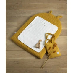 Housse De Matelas à Langer Ovale Original SAUTHONJaune Topaze -Sauthon housse de matelas a langer ovale original sauthon jaune topaze 1 2