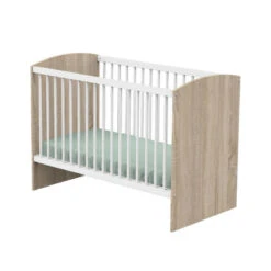 Lit Bébé 60x120 SAUTHON Access Blanc