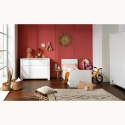 Lit Little Big Bed 70x140 SAUTHON Loft Blanc -Sauthon lit little big bed 70x140 sauthon loft blanc 5