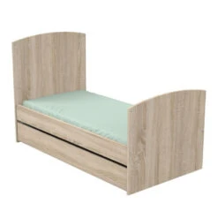 Little Big Bed 70x140 SAUTHON Access Chêne Doré -Sauthon little big bed 70x140 sauthon access chene dore 3