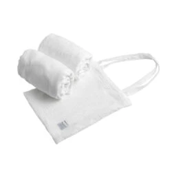 Lot De 2 Draps Housse 70x140 Original SAUTHON Blanc Cristal