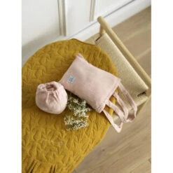 Lot De 2 Draps Housse De Berceau Original SAUTHON Rose Quartz -Sauthon lot de 2 draps housse de berceau original sauthon rose quartz 2