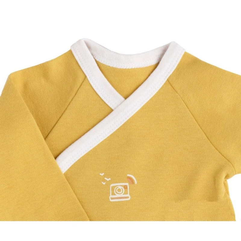 Lot De 3 Bodies à Manches Longues 3mois SAUTHON Sunlight 3 Lot De 3 Bodies à Manches Longues 3mois SAUTHON Sunlight – Image 3