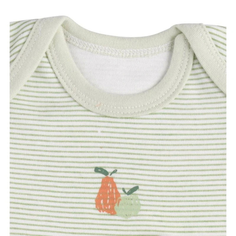 Lot De 3 Bodies à Manches Courtes 3mois SAUTHON Botanica 3 Lot De 3 Bodies à Manches Courtes 3mois SAUTHON Botanica – Image 3