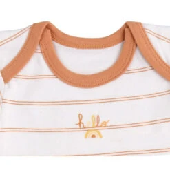 Lot De 3 Bodies à Manches Courtes 6 Mois SAUTHON Sunlight -Sauthon lot de 3 bodies a manches courtes 6 mois sauthon sunlight 3