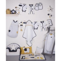 Lot De 3 Langes 70x70cm SAUTHON Hello 5 Lot De 3 Langes 70x70cm SAUTHON Hello -Sauthon lot de 3 langes 70x70cm sauthon hello 2