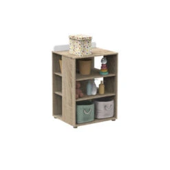 Lit Combiné évolutif 60x120 Nova SAUTHON Blanc Lin -Sauthon nova blanc lit combine evolutif 120x60 3