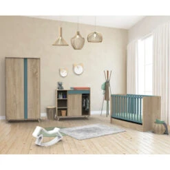 Commode évolutive Nova SAUTHON Argile Douce -Sauthon nova bleu commode evolutive 3