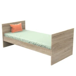 Lit 70x140 évolutif 90/140 X190 Nova SAUTHON Argile Douce -Sauthon nova bleu lit 140x70 evolutif 190 2