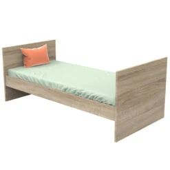 Lit 70x140 évolutif 90/140 X200 Nova SAUTHON Argile Douce -Sauthon nova bleu lit 140x70 evolutif 200 2