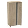 Armoire 2 Portes Nova SAUTHON Gris Volcan