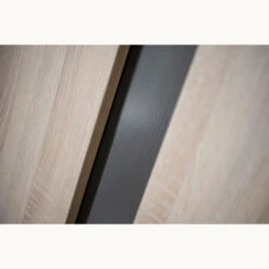 Armoire 2 Portes Nova SAUTHON Gris Volcan -Sauthon nova gris volcan armoire 2 portes 3