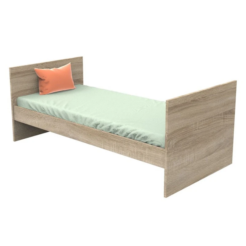 Lit 70x140 évolutif 90/140 X190 Nova SAUTHON Gris Volcan 3 Lit 70x140 évolutif 90/140 X190 Nova SAUTHON Gris Volcan – Image 3