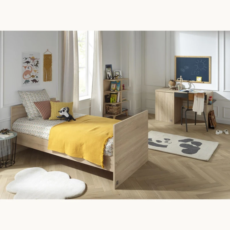 Lit 70x140 évolutif 90/140 X200 Nova SAUTHON Gris Volcan 6 Lit 70x140 évolutif 90/140 X200 Nova SAUTHON Gris Volcan – Image 6