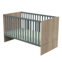 Little Big Bed 70x140 Nova SAUTHON Gris Volcan