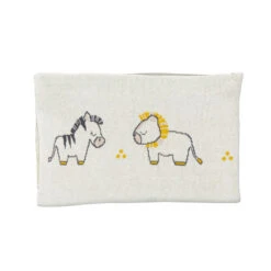 Couverture Maille 80x100cm SAUTHON Pluche Et Pompon -Sauthon pep couverture maille 80x100cm 2