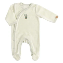 Pyjama 1mois à Rayure Vertes SAUTHON Botanica