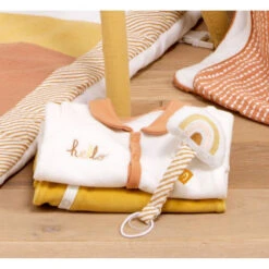 Pyjama 1mois Jaune SAUTHON Sunlight -Sauthon pyjama 1mois jaune sauthon sunlight 3