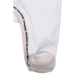 Pyjama Blanc 3mois SAUTHON Miss Fleur De Lune -Sauthon pyjama blanc 3mois sauthon miss chipie 2