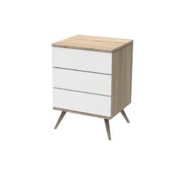 Lit Combiné Transformable SAUTHON Seventies Blanc -Sauthon seventies lit lct blanc 2