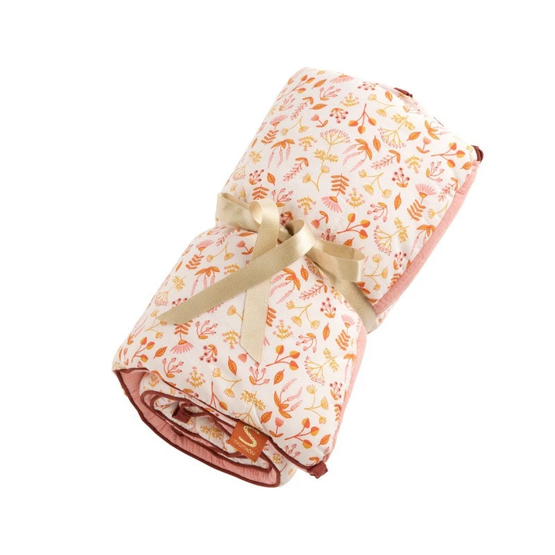 Tour De Lit Jaune Et Rose SAUTHON Esmée 1 Tour De Lit Jaune Et Rose SAUTHON Esmée