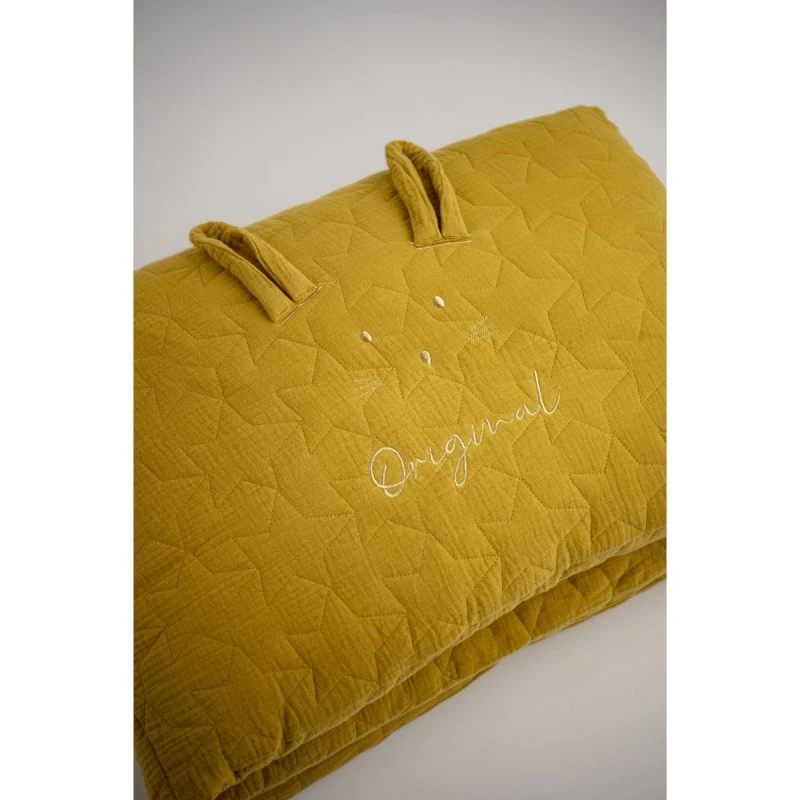 Tour De Lit Original SAUTHON Jaune Topaze 6 Tour De Lit Original SAUTHON Jaune Topaze – Image 6